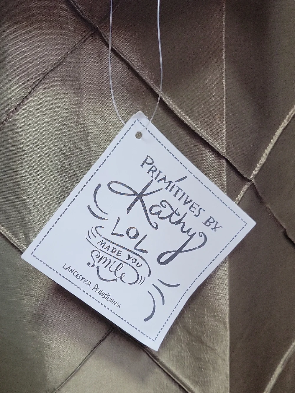 NWT- Primitives by Kathy ‘Good Friends…’ Floursaci Dishtowel
